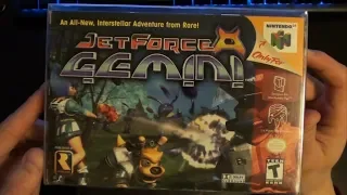 JET FORCE GEMINI (N64) UNBOXING AND FIRST IMPRESSIONS