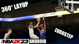 Ultimate Layup Tutorial 🔥 | NBA 2K23 MYTEAM ANDROID