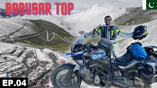 SNOW on Babusar Top Changed EVERYTHING 🇵🇰  EP.04 | North Pakistan Motorcycle Tour