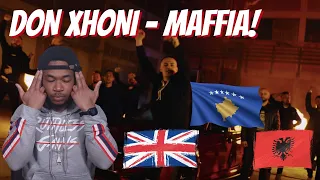 🇬🇧x🇦🇱UK REACTION VIDEO TO DON XHONI   MAFFIA #MAFFIA