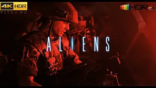 ALIENS 1986 Game Time SCENE MOVIE CLIP - 4K UHD HDR Custom HDR10+ 23/33