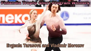 Evgenia Tarasova And Vladimir Morozov Won The Short Program At Finlandia Trophy!