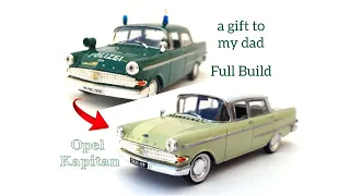 Start to Finish: Restoring a 1:43 scale Opel Kapitan diecast