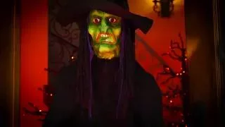 Halloween Witch with Kaleidoscope Cauldron - Improvements Catalog