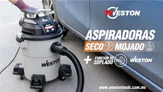 ¡Línea de ASPIRADORAS #WestonTools seco/mojado!