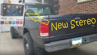 2000 Ford Ranger Stereo installation step by step - DIY