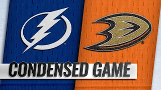 12/31/18 Condensed Game: Lightning @ Ducks