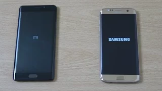 Xiaomi Mi Note 2 vs Samsung Galaxy S7 Edge - Speed Comparison!