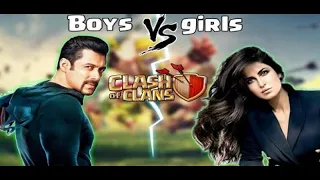 Clash Of Clans Girls Vs Boys