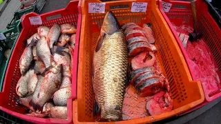 Осенний ассортимент и цена на  свежую рыбу.