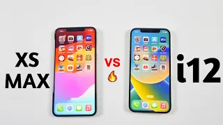 iPhone Xs Max Vs iPhone 12 - Speed Test!! iOS 17 Vs iOS 16.2