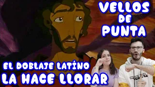 ESPAÑOLES REACCIONAN A DOBLAJE LATINO VS ESPAÑOL DE EL PRINCIPE DE EGIPTO #DOBLAJES