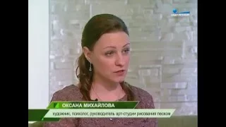 Оксана Михайлова на телеканале "Санкт-Петербург" в программе "Беседка"
