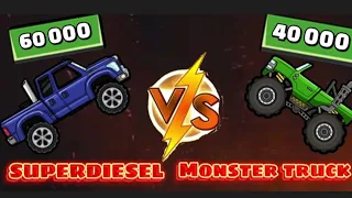 SUPERDIESEL VS MONSTER TRUCK COMPARISION HCR2 | MUST WATCH | NOTTHEBEST HCR2.