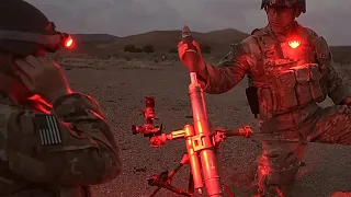 60 mm Mortar System Live Fire Exercise