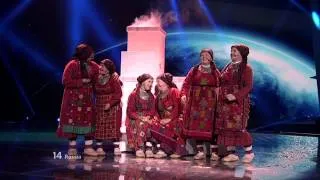 HD Eurovision 2012 Russia: Buranovskiye Babushki - Party For Everybody (Semi-Final 1)