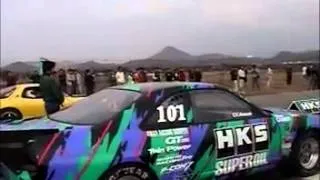 1300hp+ HKS R33 Skyline Drag