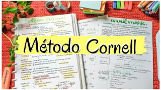 Método Cornell: Como usar? Por que faz diferença? (caderno sempre organizado)