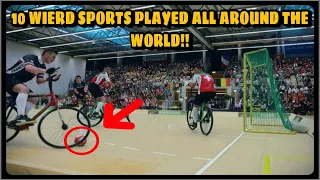 10 Weird Sports Played All Around The World,I Bet You Didn't Know!!