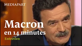 Macron: 2h38 d'entretien résumées en 14 minutes