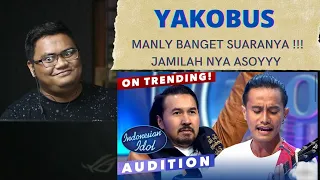 GURU VOKAL REACT : Datang Jauh Dari Flores, Yakobus Dapat 5 YES! | Audition 2 | Indonesian Idol 2023