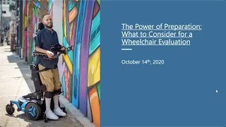 Permobil Webinar: Wheelchair Evaluation Preparation