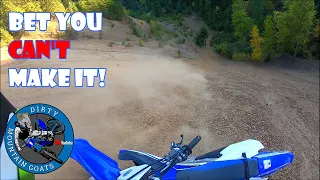 Bet you COULDN'T conquer this hill! (Gold Creek Lodge - YZ450FX)