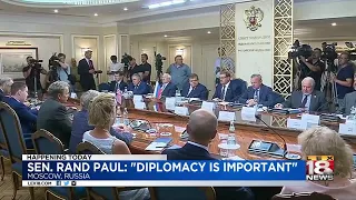 Sen. Rand Paul: "Diplomacy Is Important"
