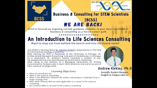 Introduction to Life Sciences Consulting. Andrew Kirkley, PhD. Tempus