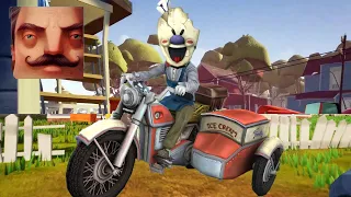 Hello Neighbor - New Neighbor Ice Scream 4 Rod's Motorbike Act 2 Random Gameplay Walkthrough