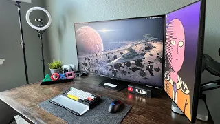 Samsung G70NC - First 43inch Mini-LED Smart Gaming Monitor... is it good?  🤔