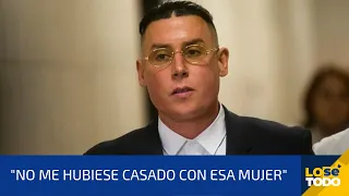 "NO ME HUBIESE CASADO CON ESA MUJER", COSCULLUELA EN SU LLEGADA A LA LECTURA DE ACUSACIÓN Y JUICIO