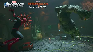 Spider-Man Vs Abomination With The Far From Home Suit - Marvel's Avengers (4K 60fps)