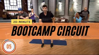 20-Minute Bootcamp Circuit Workout with Adam Brewer