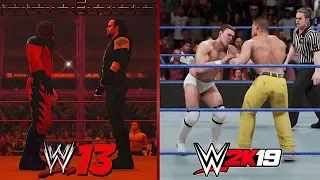 The Evolution of Showcase Mode in WWE Games! (WWE '13 - WWE 2K19)