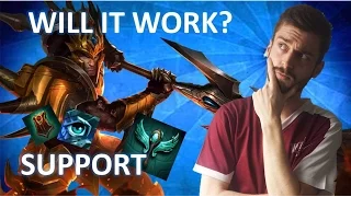 JARVAN IV SUPPORT | WILL IT WORK? #1 (League of Legends Gameplay) [DANISH]