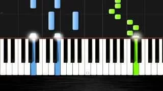 The Hanging Tree - The Hunger Games Mockingjay - EASY Piano Tutorial (50% Speed) - Synthesia