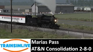 Train Simulator 2015 - Marias Pass, AT&N Consolidation 2-8-0