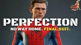 HOT TOYS | SPIDER-MAN | MMS680 | NO WAY HOME | BLUE & RED SUIT | FINAL SUIT | MARVEL | MCU