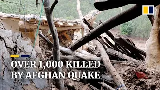 More than 1,000 deaths now reported after Afghanistan earthquake as rescuers try to reach victims
