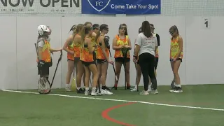 Milford vs. Mason, Junior High School Girls Lacrosse Highlights,  Velocity Fall Indoor League