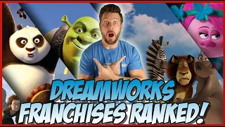 All 5 Dreamworks Animation Franchises Ranked!