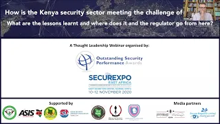 How is the Kenya security sector meeting the challenge of Covid-19?