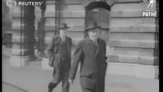 London bus workers go on strike (1937)