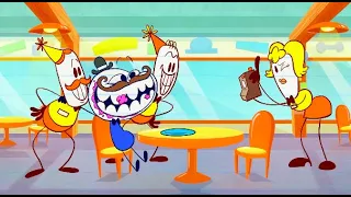 Pencilmate Eats Too Much Cake | Animated short films | Pencilmation