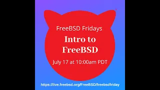 FreeBSD Fridays: Intro to FreeBSD