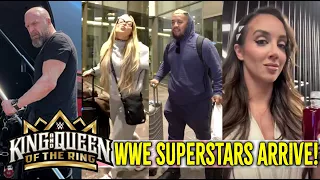 WWE King and Queen of the Ring 2024 WWE Superstars arrive, Chelsea Green, Liv Morgan, Orton and more