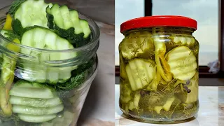 🥒30 БАНОК МАЛО! ОГУРЦЫ СЫРЫЕ БЕЗ ВАРКИ! ХРУСТЯЩИЙ САЛАТ ИЗ СВЕЖИХ ОГУРЦОВ НА ЗИМУ