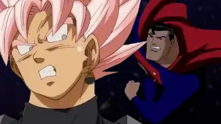 Goku Black vs Superman (W/ SSJ/SSJR) Full Fight/Fan Animation