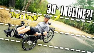 Human Power vs. Electric Assist on a Recumbent Trike